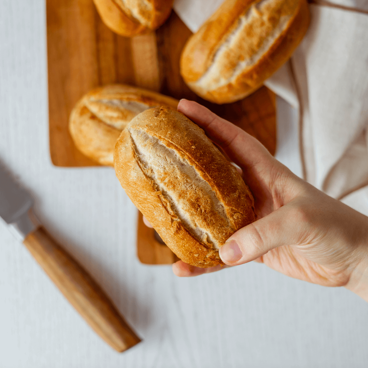 TheBrotBox German Bakers Rolls Dimension - German Vegan Baker's Rolls