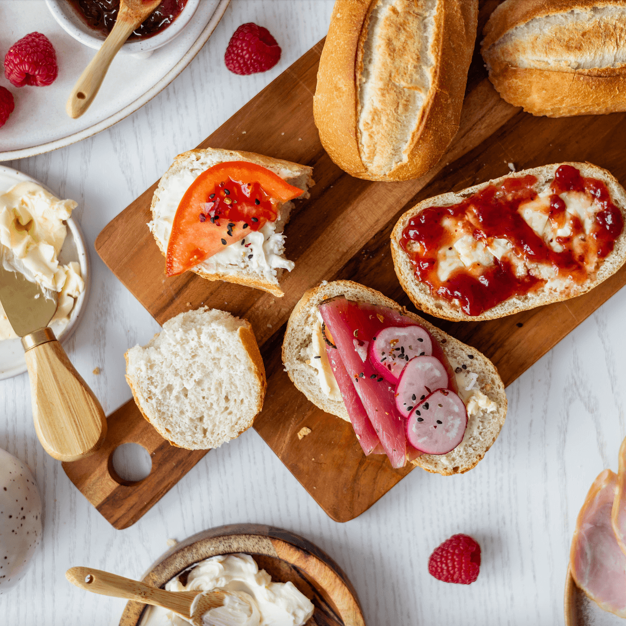 German Vegan Baker's Rolls