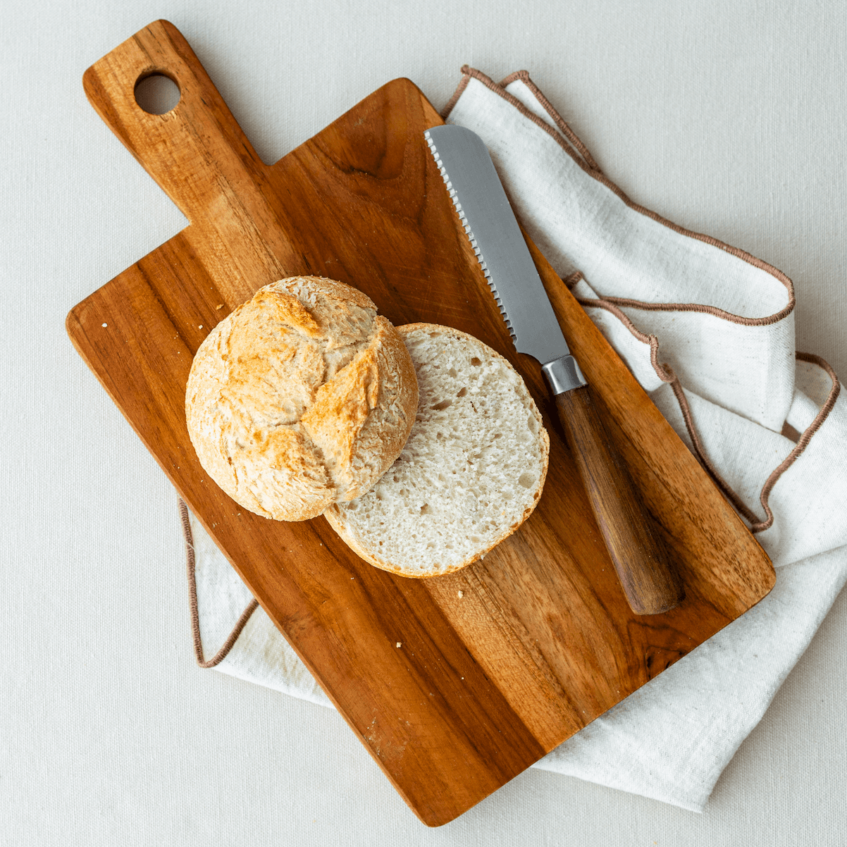 Crusty Golden Potato Rolls (4 pack)