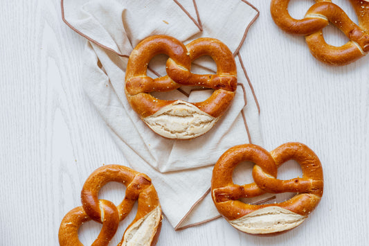 One XL Oktoberfest Pretzel Two Ways