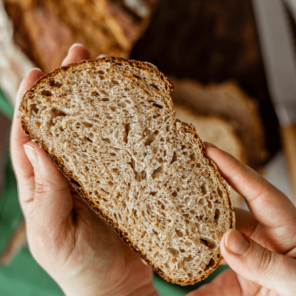 TheBrotBox Swiss Farmers Sourdough Loaf Crumb - Wholesome Bakery